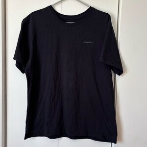 🎉4/30$🎉 Eddie Bauer Minimalist Black Tee - Size L